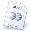 File Types Avi Icon 128x128 png